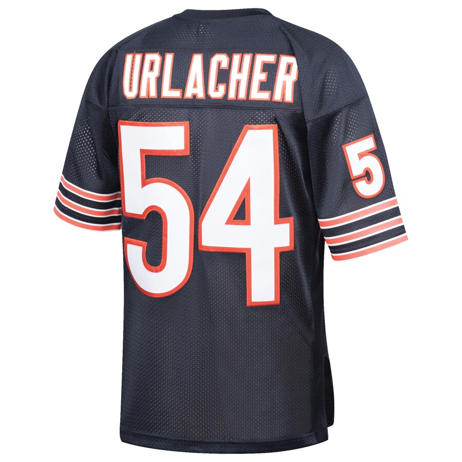 Brian Urlacher Chicago Bears Mitchell & Ness 2001 Authentic Retired Player Jersey - Navy