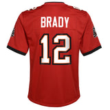 Youth Tampa Bay Buccaneers Tom Brady Nike Red Game Jersey - Pro Jersey Sports