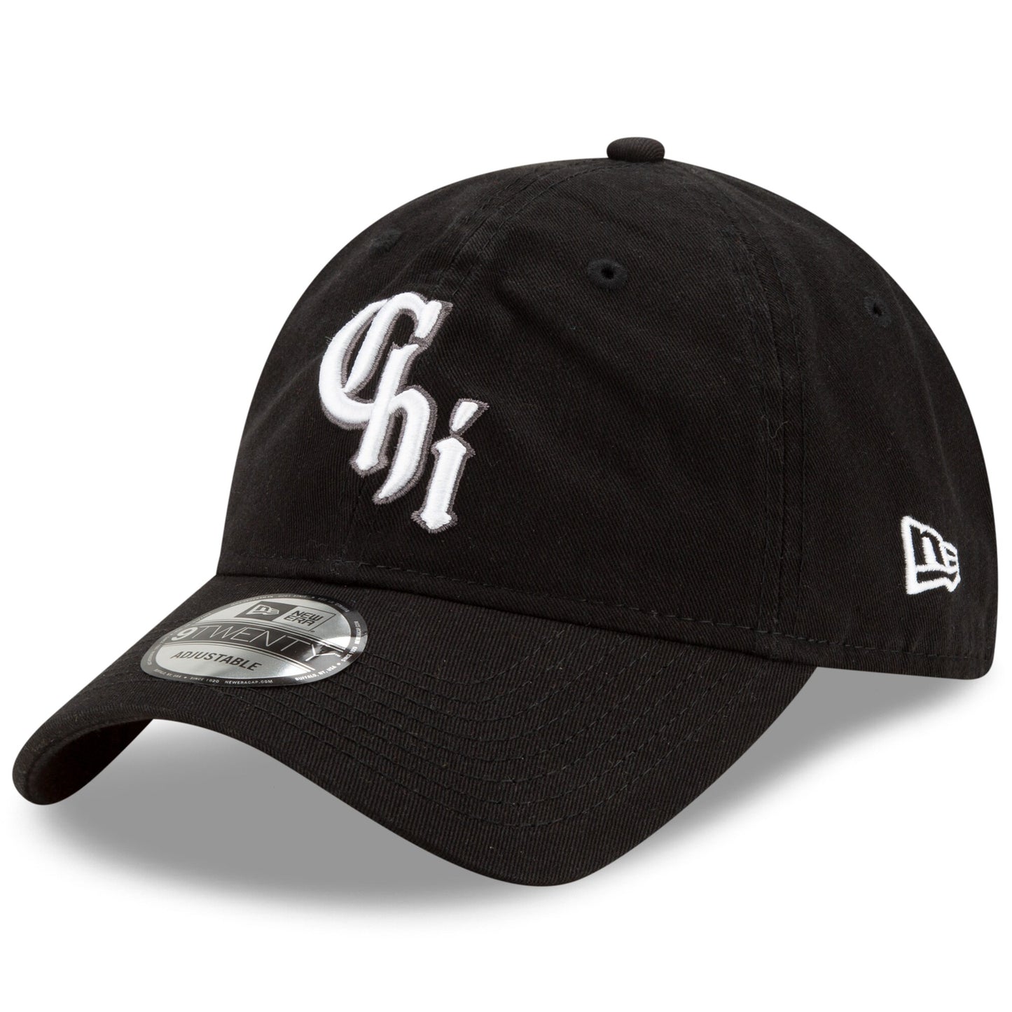 Men's Chicago White Sox New Era Black City Connect 9TWENTY Adjustable Hat