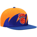 New York Knicks HWC Sharktooth Mitchell & Ness Snapback Hat - Pro Jersey Sports