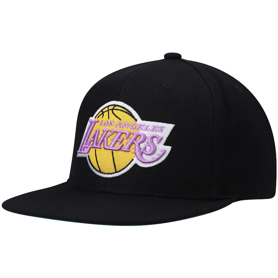 Los Angeles Lakers Mitchell & Ness Top Spot NBA 2010 Finals Snapback Hat