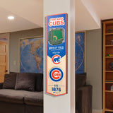 Chicago Cubs 8'' x 32'' 3D StadiumView Banner - Pro Jersey Sports