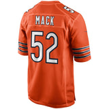 Men's Chicago Bears Khalil Mack Nike Orange Game Jersey - Pro Jersey Sports