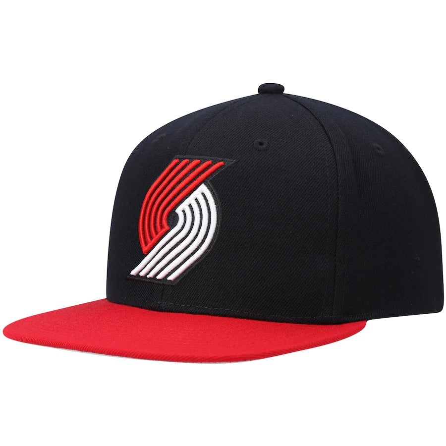 Portland Trail Blazers 2-Tone 2.0 Red Mitchell & Ness Snapback Hat