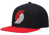 Portland Trail Blazers 2-Tone 2.0 Red Mitchell & Ness Snapback Hat - Pro Jersey Sports