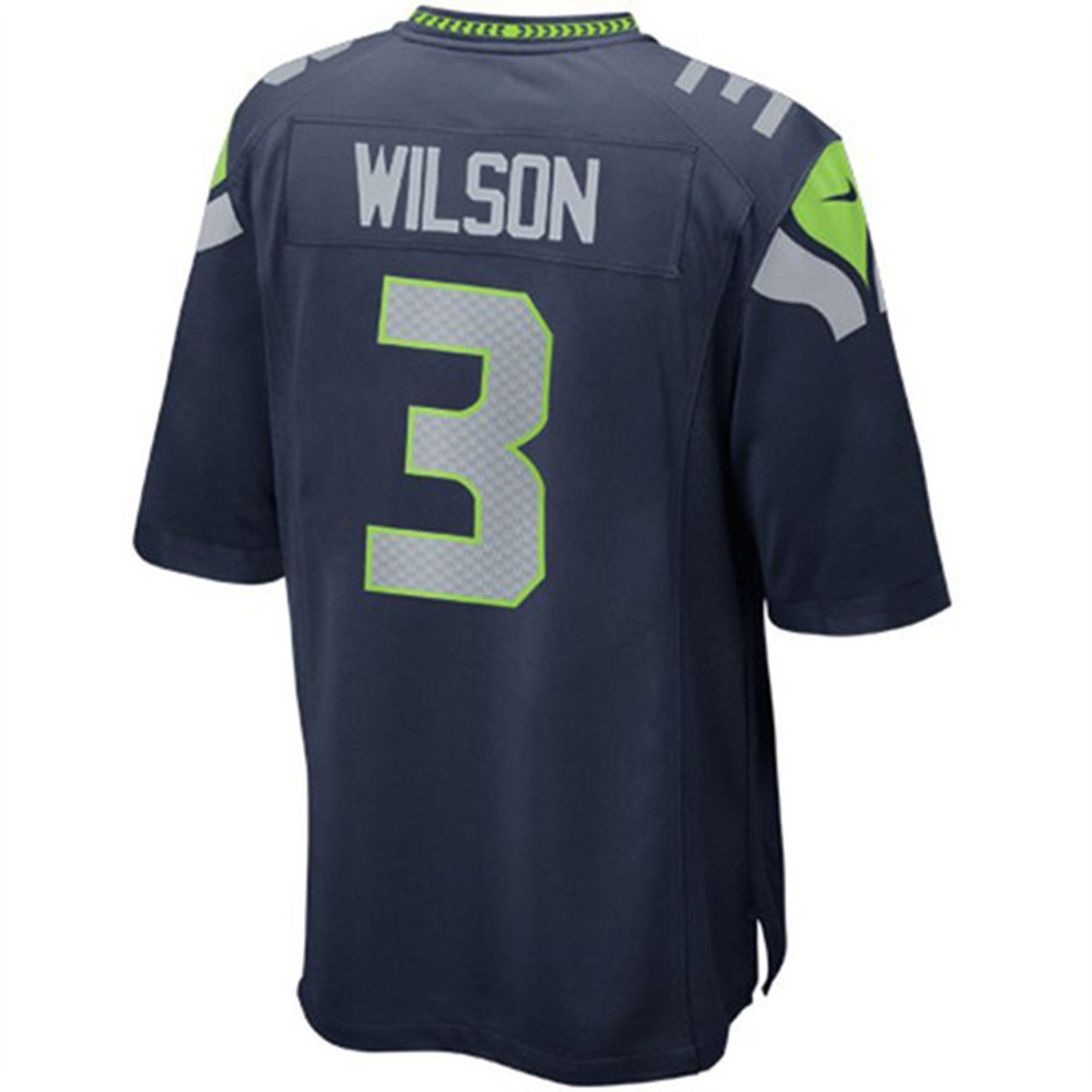 Youth Seattle Seahawks Russell Wilson Nike College Navy Team Color Game Jersey