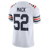 Men's Chicago Bears Khalil Mack Nike White  Alternate Classic Vapor Limited Jersey - Pro Jersey Sports