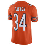 Men's Chicago Bears Walter Payton Nike Orange Alternate Vapor Untouchable Limited Retired Player Jersey - Pro Jersey Sports