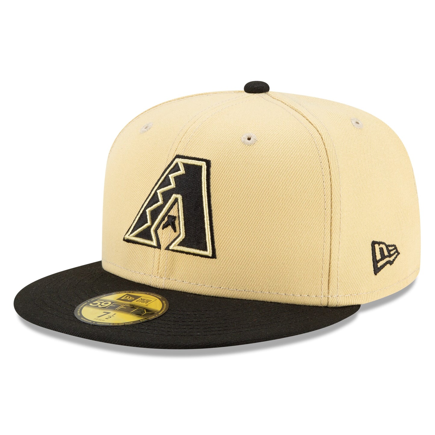 Men's Arizona Diamondbacks New Era Gold/Black City Connect 59FIFTY Fitted Hat