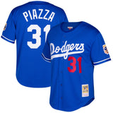 Youth Los Angeles Dodgers Mike Piazza Mitchell & Ness Blue Cooperstown Collection Batting Practice Jersey - Pro Jersey Sports