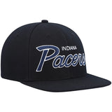 Indiana Pacers Team Script 2.0 Mitchell & Ness Snapback Hat - Pro Jersey Sports