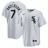 Men's Chicago White Sox Tim Anderson Nike Home White Replica Player Name Jersey - Pro Jersey Sports
