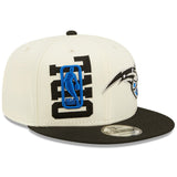 Orlando Magic New Era 2022 NBA Draft 9FIFTY Snapback Adjustable Hat - Cream/Black - Pro Jersey Sports
