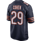 Men's Chicago Bears Tarik Cohen Nike Navy Game Jersey - Pro Jersey Sports