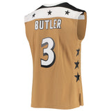 Men's Caron Butler Washington Wizards Mitchell & Ness 2007-08 Hardwood Classics Swingman Jersey - Gold - Pro Jersey Sports