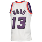 Youth Phoenix Suns Steve Nash Mitchell & Ness White 1996-97 Hardwood Classics Swingman Jersey - Pro Jersey Sports