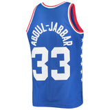 Men's Mitchell & Ness Kareem Abdul-Jabbar Royal Western Conference 1985 NBA All-Star Game Swingman Jersey - Pro Jersey Sports