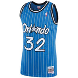 Men’s Shaquille O’Neal Orlando Magic 1994-95 Blue Swingman Replica Jersey By Mitchell & Ness - Pro Jersey Sports