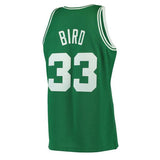 Men's Boston Celtics Larry Bird Mitchell & Ness Kelly Green 1985-86 Hardwood Classics Swingman Jersey - Pro Jersey Sports