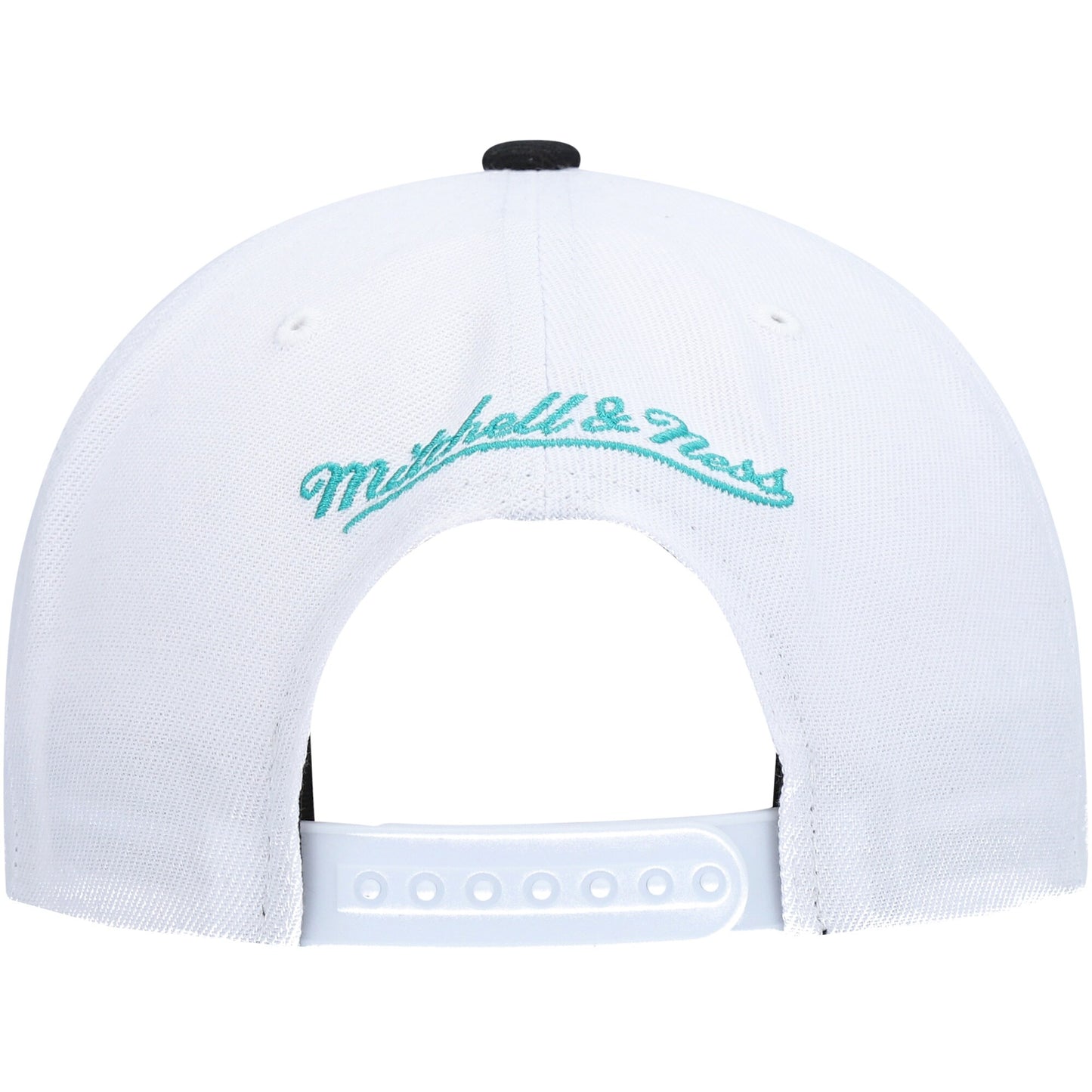 Men's Mitchell & Ness San Antonio Spurs Hardwood Classics Core White/ Black Adjustable Snapback Hat