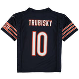 Chicago Bears Mitchell Trubisky Child Nike Navy Game Jersey - Pro Jersey Sports