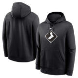 Chicago White Sox Nike Alternate Logo Club Pullover Hoodie - Black - Pro Jersey Sports
