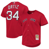 Men's David Ortiz Boston Red Sox 2004 Authentic Batting Practice Jersey By Mitchell And Ness - Pro Jersey Sports