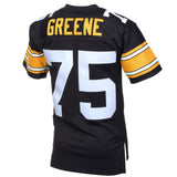 Mens Pittsburgh Steelers Joe Greene Mitchell & Ness Black Retired Legacy Replica Jersey - Pro Jersey Sports