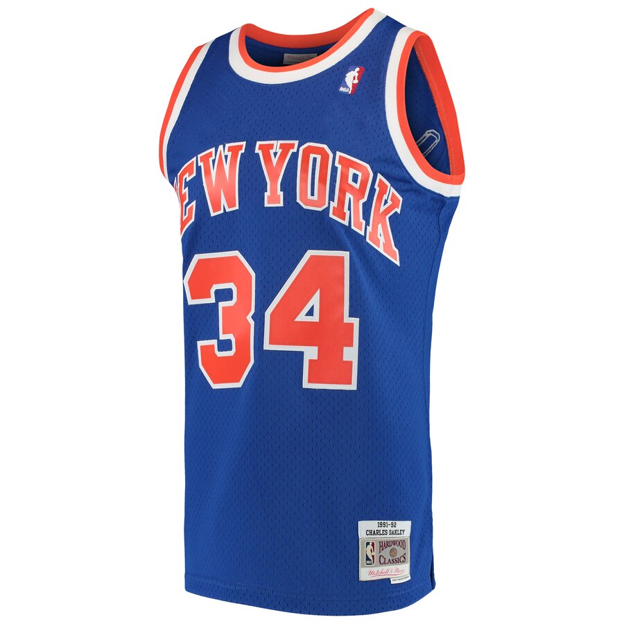 Men's New York Knicks Charles Oakley Mitchell & Ness NBA Men's Hardwood Classic Swingman Jersey