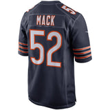Men's Chicago Bears Khalil Mack Nike Navy 100th Season Game Jersey - Pro Jersey Sports