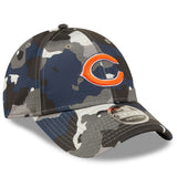 Men's Chicago Bears New Era Camo 2022 NFL Training Camp Official 9FORTY Adjustable Hat - Pro Jersey Sports