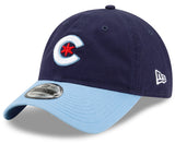 Men's Chicago Cubs New Era Navy/Light Blue City Connect 9TWENTY Adjustable Hat - Pro Jersey Sports
