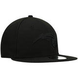 Men's Orlando Magic New Era Black On Black Color Pack 9FIFTY Snapback Hat - Pro Jersey Sports