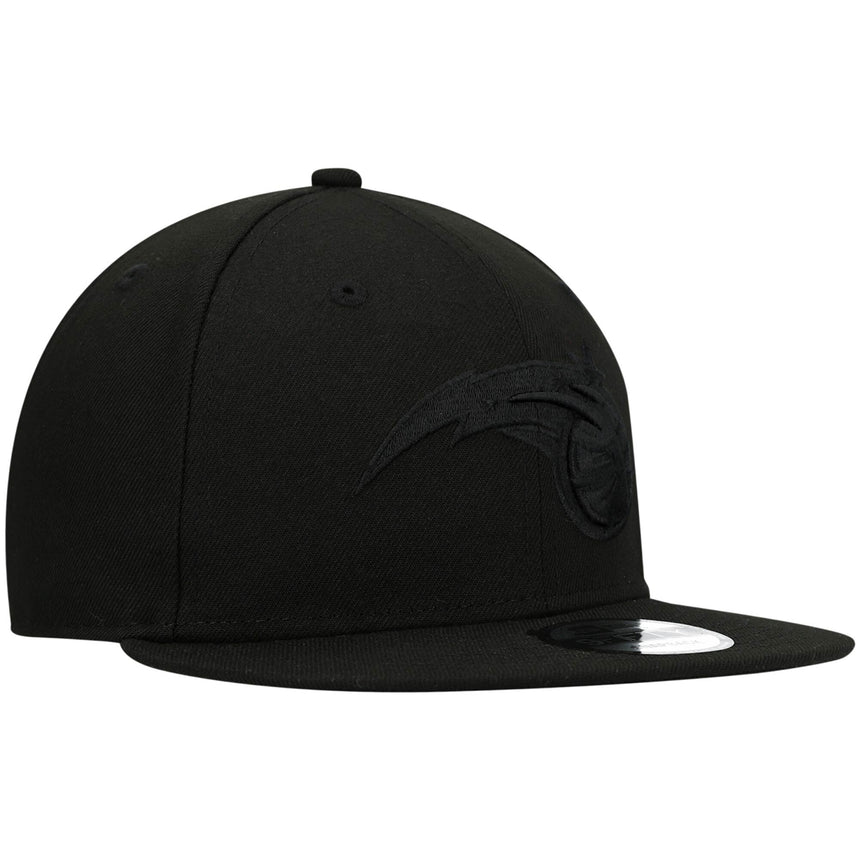 Men's Orlando Magic New Era Black On Black Color Pack 9FIFTY Snapback Hat - Pro Jersey Sports