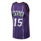 Men's Vince Carter Toronto Raptors Mitchell & Ness 1998-99 Hardwood Classics Swingman Jersey - Purple - Pro Jersey Sports