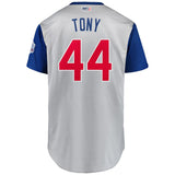 Men's Chicago Cubs Anthony Rizzo "Tony" Majestic Gray 2019 MLB Little League Classic Replica Player Jersey - Pro Jersey Sports