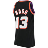 Men's Phoenix Suns Steve Nash Mitchell & Ness Black 1996-97 Hardwood Classics Swingman Jersey - Pro Jersey Sports