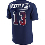 Men's New York Giants Royal Nike Odell Beckham Jr. Prism Player Tee - Pro Jersey Sports
