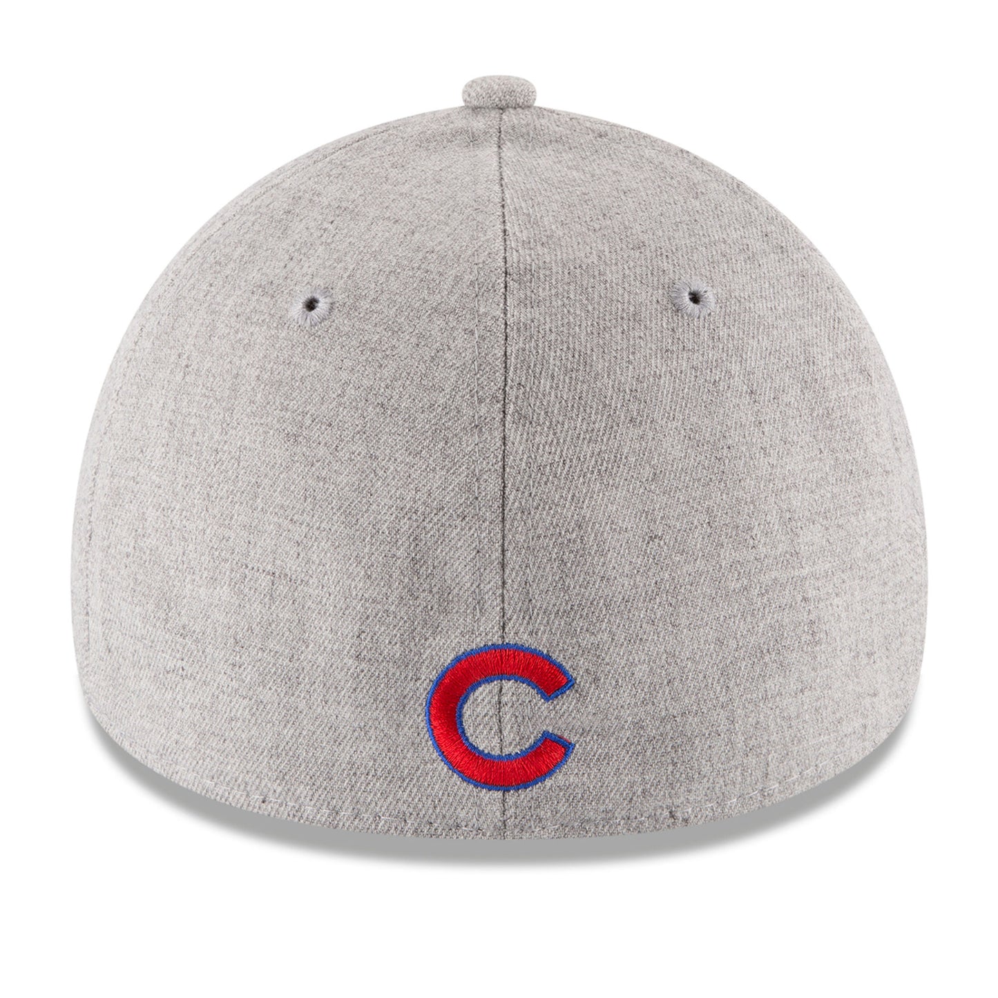 Men's Chicago Cubs New Era Heathered Gray/Graphite Change Up Classic 39THIRTY Flex Hat