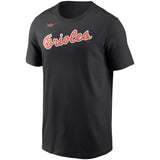 Men's Baltimore Orioles Cal Ripken Jr. Nike Black Cooperstown Collection Name & Number T-Shirt - Pro Jersey Sports