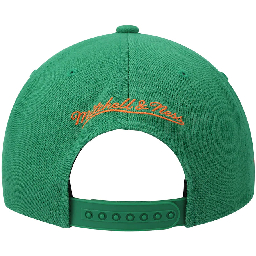 Men's Seattle Supersonics Mitchell & Ness Hardwood Classics Like Mike Snapback Hat - Green