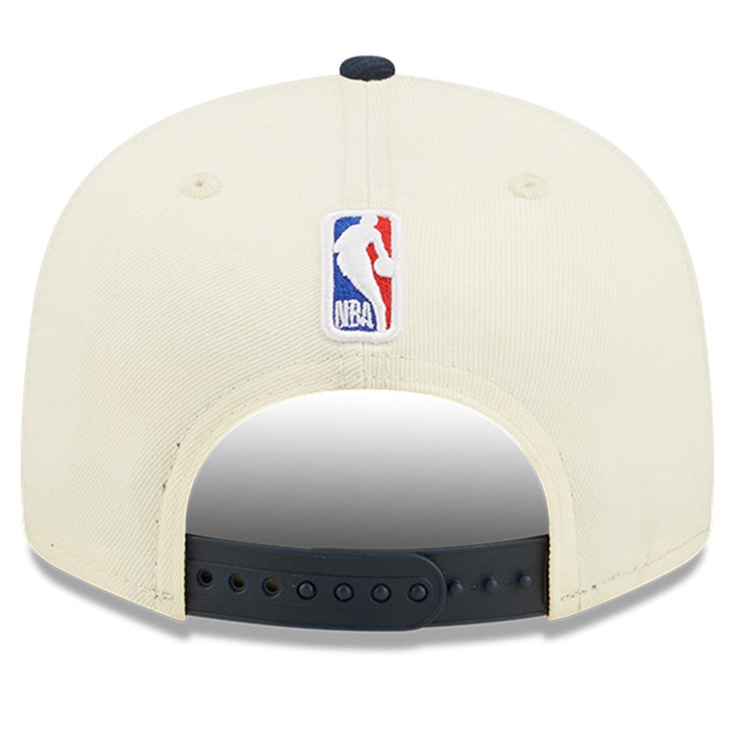 Denver Nuggets New Era 2022 NBA Draft 9FIFTY Snapback Adjustable Hat - Cream/Navy