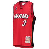 Youth Miami Heat Dwyane Wade Mitchell & Ness Red 2005-06 Hardwood Classics Jersey - Pro Jersey Sports