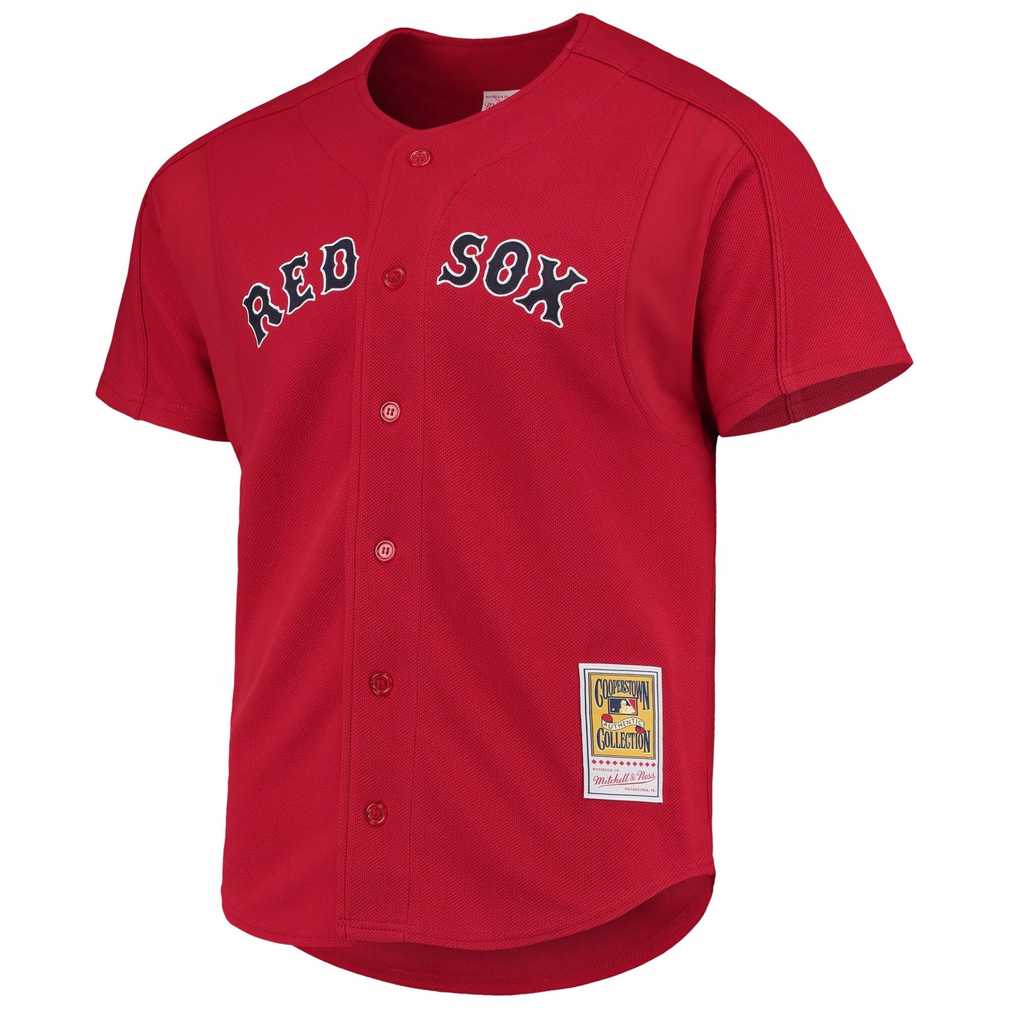 Men's David Ortiz Boston Red Sox 2004 Authentic Batting Practice Jersey By Mitchell And Ness