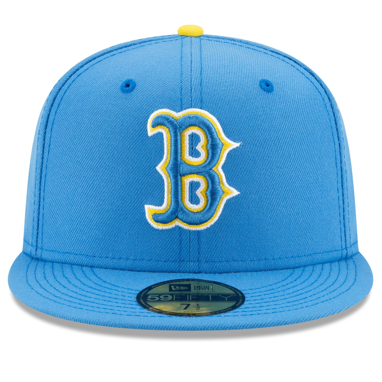 Men's Boston Red Sox New Era Light Blue City Connect 59FIFTY Fitted Hat
