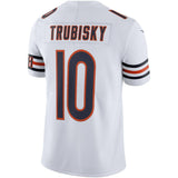 Men's Chicago Bears Mitchell Trubisky Nike White Vapor Untouchable Limited Jersey - Pro Jersey Sports