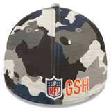 Men's Chicago Bears New Era Camo 2022 NFL Training Camp Official Script 39THIRTY Flex Hat - Pro Jersey Sports