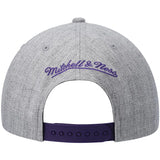 Phoenix Suns Gray Heather 2.0 Mitchell & Ness Snapback Hat - Pro Jersey Sports