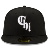 Men's Chicago White Sox New Era Black City Connect Southside 59FIFTY Fitted Hat - Pro Jersey Sports