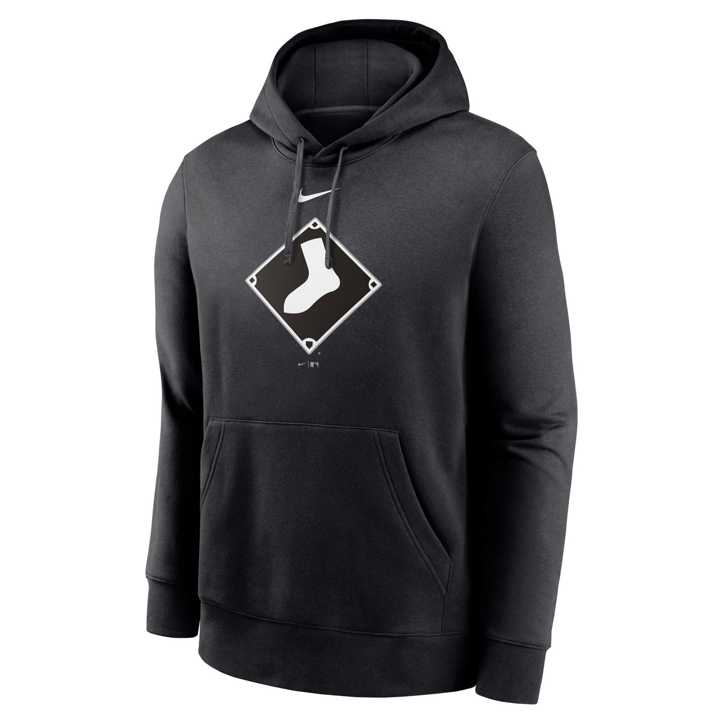 Chicago White Sox Nike Alternate Logo Club Pullover Hoodie - Black